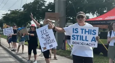 Demonstrators protest against Trump administration after signing of ‘One Big Beautiful Bill'