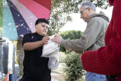 In Pasadena, a community comes together for a 14-year-old street vendor
