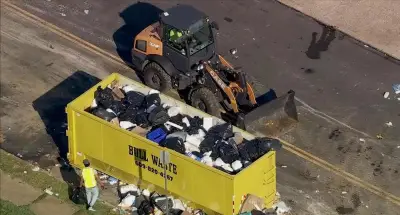 Trash and tension mount in Philadelphia on Day 8 of workers strike, while some seek pop-up haulers