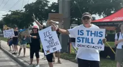 Demonstrators protest against Trump administration after signing of ‘One Big Beautiful Bill'
