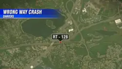 Troopers responding to wrong-way crash on Route 128 in Danvers