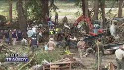 Heavy rains in Texas pause search efforts for flood victims and damage homes elsewhere